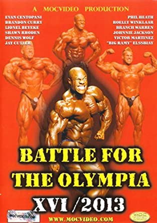 [USED - GOOD] 2013 BATTLE FOR OLYMPIA (3-DVD SET) - Collage Video