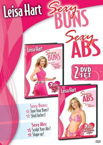 Leisa Hart Sexy 2-Pack Buns & Abs Workouts