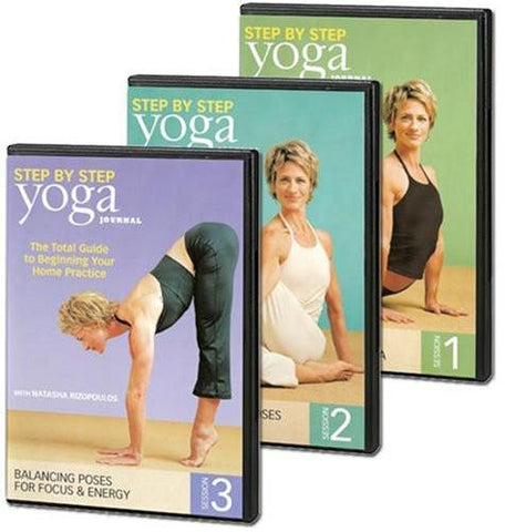 Yoga Journal's: Beginning Yoga Step By Step 3-Pack