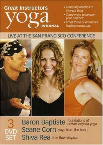 Yoga Journal: Great Instructors 3 Pk (Baron Baptiste, Shiva Rea, Seane Corn) - Collage Video