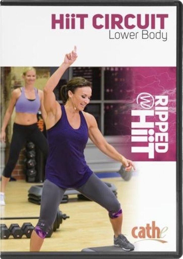 Cathe Friedrich's Ripped with HiiT: HiiT Circuit Lower Body - Collage Video