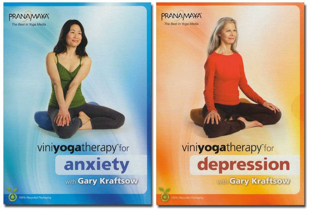 Viniyoga Therapy For Anxiety And Depression 2-DVD Set - Collage Video