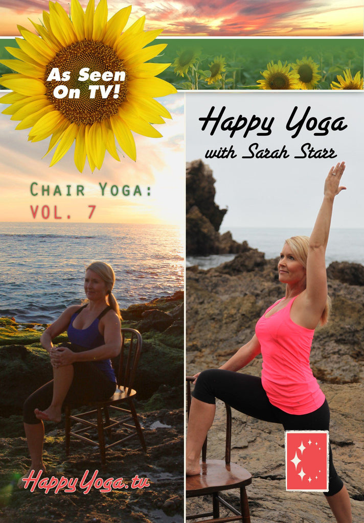 Happy Yoga with Sarah Starr: Chair Yoga Volume 7 - Collage Video
