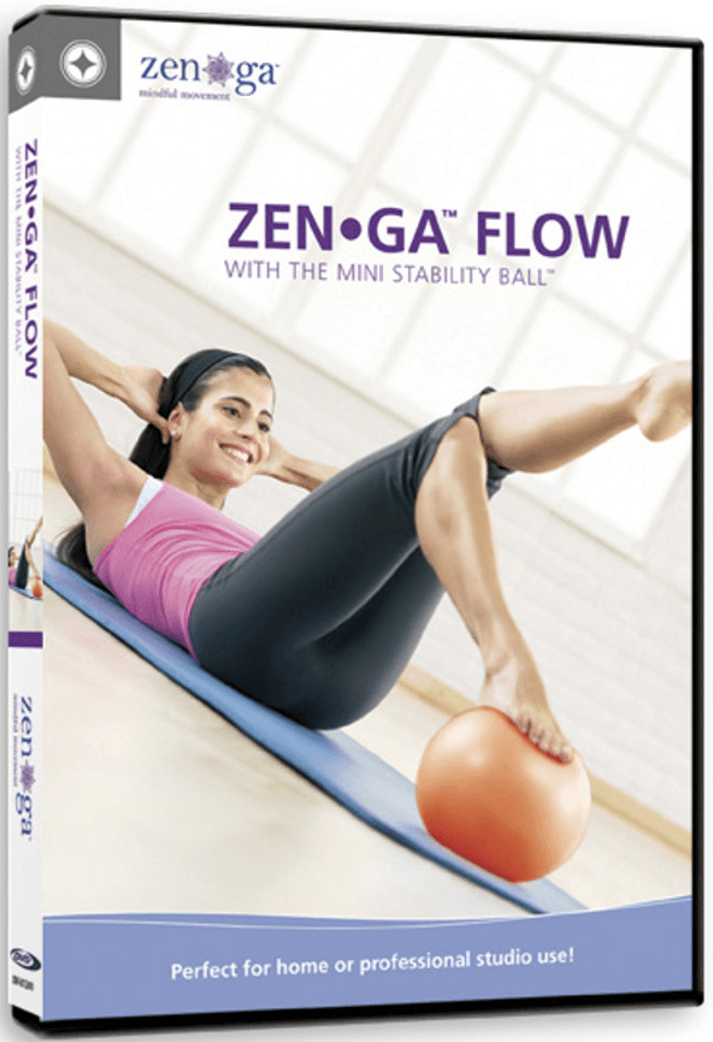 ZENGA FLOW with the Mini Stability Ball - Collage Video
