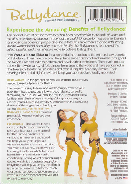 Bellydance Twins: Fitness For Beginners - Basic Moves & Fat Burn
