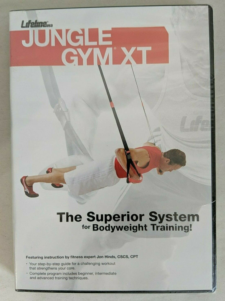 [USED - VERY GOOD] Jungle Gym XT The Superior System for Bodyweight Training - Collage Video