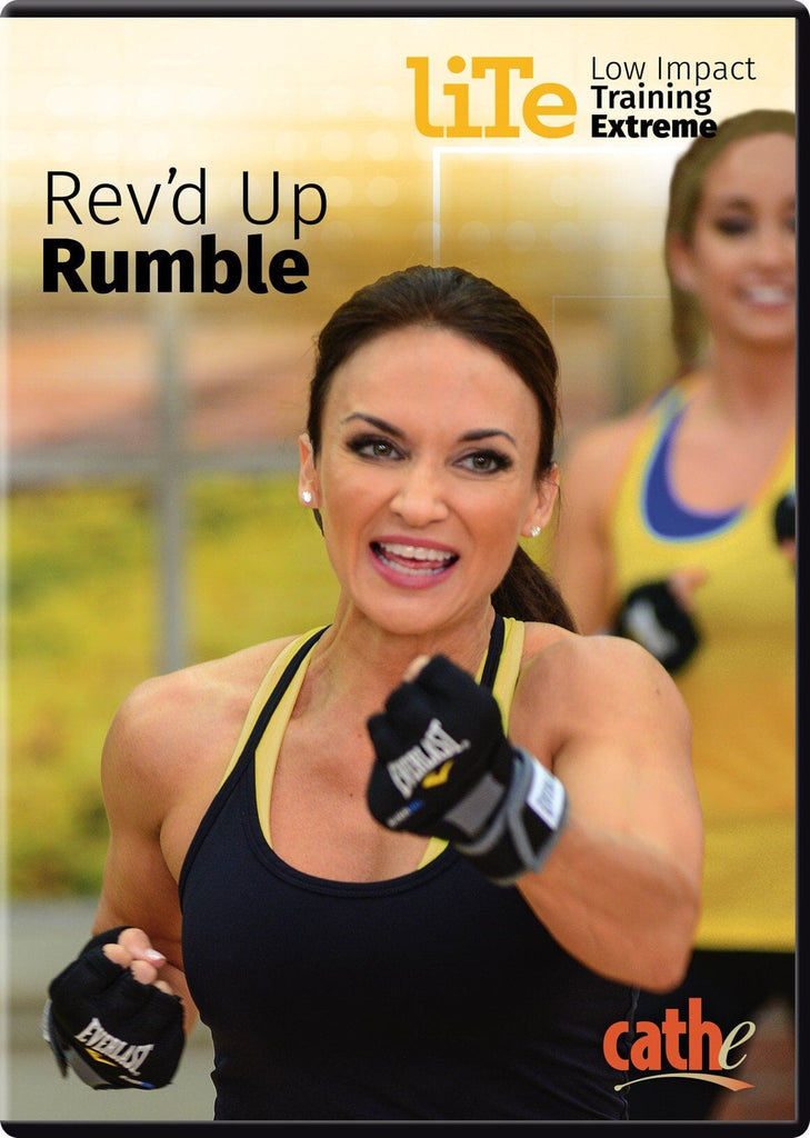 [USED - GOOD] Cathe Friedrich's LITE Rev'd Up Rumble - Collage Video