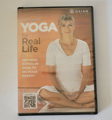 [USED - LIKE NEW] Maya Fiennes' - Yoga for Real Life