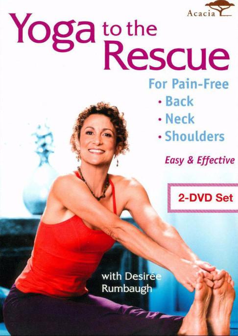 Yoga to the Rescue for Pain-Free Back, Neck & Shoulders (2-Pack) - Collage Video