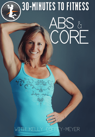[USED - VERY GOOD] 30-Minutes to Fitness: Abs & Core with Kelly Coffey-Meyer