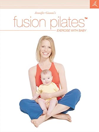 [USED - LIKE NEW] JENNIFER GIANNI'S FUSION PILATES EXERCISE WITH BABY - Collage Video