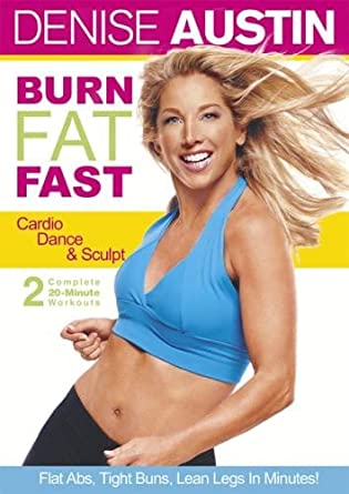 [USED - LIKE NEW] DENISE AUSTIN BURN FAT FAST - Collage Video