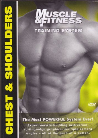 [USED - VERY GOOD] Muscle & Fitness Training System - Chest & Shoulders