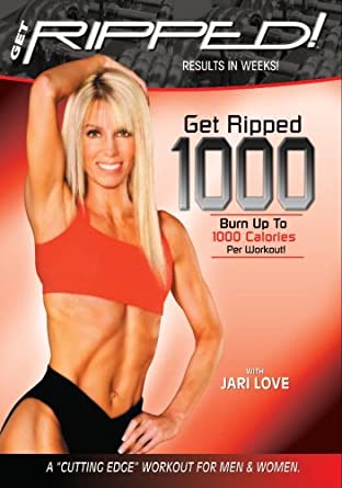 [USED - VERY GOOD] Get Ripped! with Jari Love: Get Ripped 1000 - Collage Video