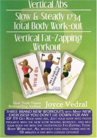 Joyce Vedral: Vertical Abs & Fat Zapping Workout (3 Workouts On 1 DVD)