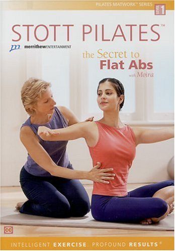 [USED - LIKE NEW] Stott Pilates: The Secret to Flat Abs with Moira - Collage Video