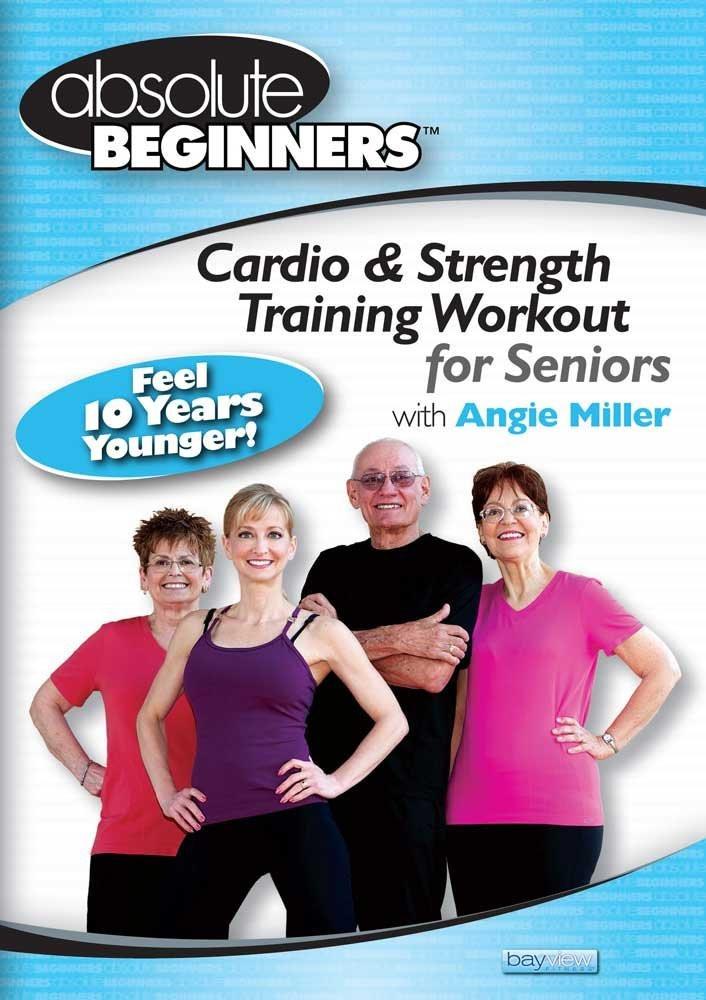 Angie Miller's Cardio & Strength Training for Seniors - Absolute Beginners Series - Collage Video