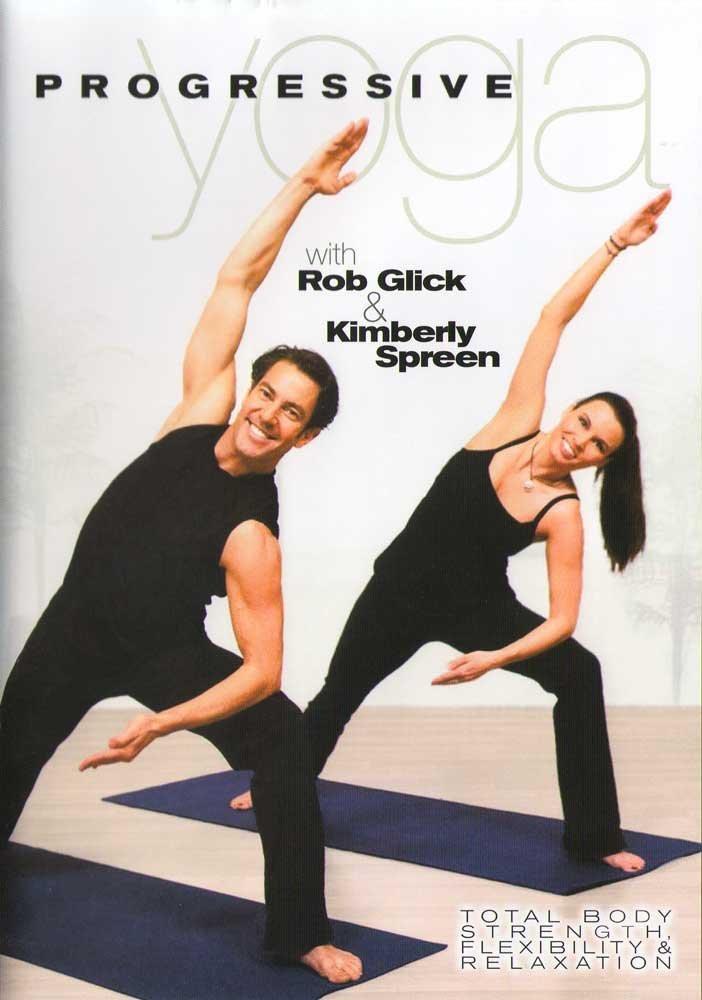 [USED - LIKE NEW] ROB GLICK & KIMBERLY SPREEN: PROGRESSIVE YOGA - Collage Video