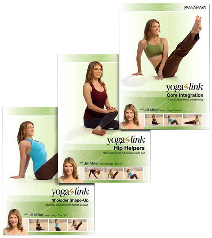 Pranamaya - Yoga Link: Harmonizing The Hips, Shoulders And Core 3-DVD Set