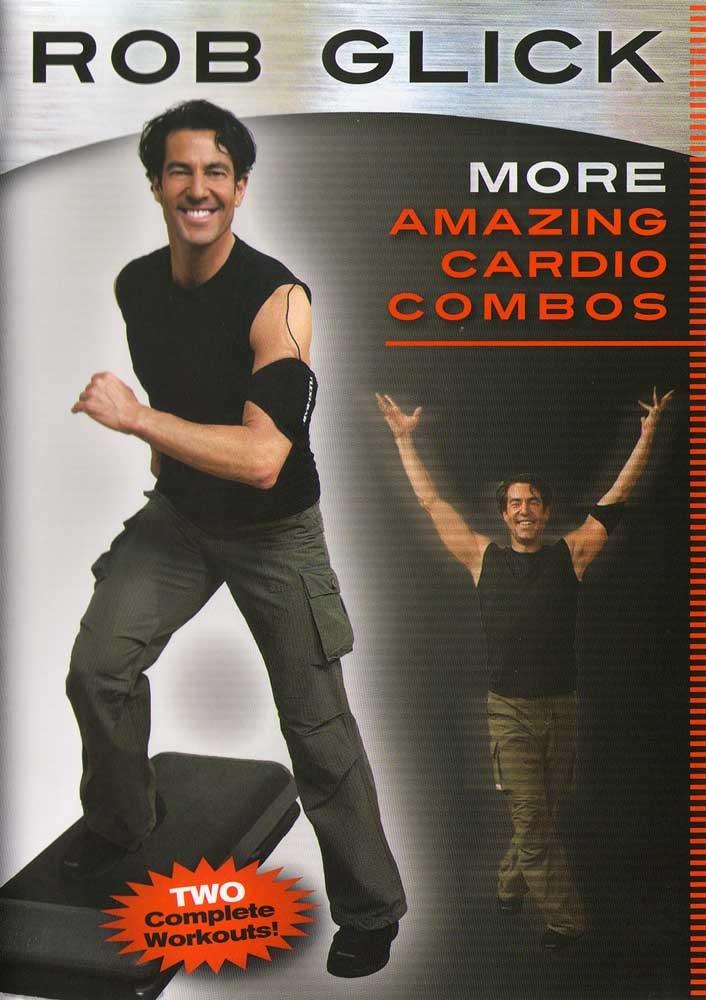 [USED - VERY GOOD] Rob Glick: More Amazing Cardio Combos Workout - Collage Video