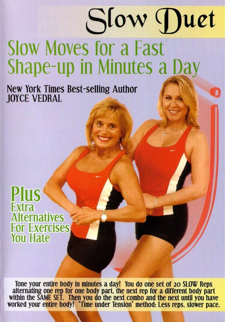 Joyce Vedral: Slow Duet Slow Moves For A Fast Shape-Up In Minutes A Day - Collage Video