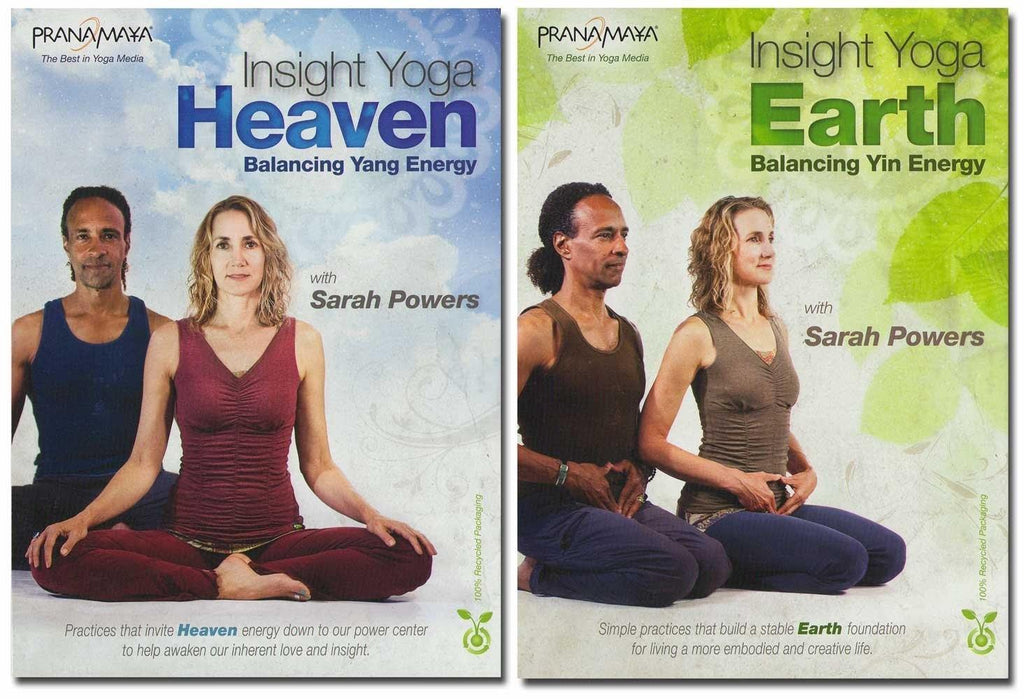Pranamaya - Insight Yoga: Heaven And Earth 2-DVD Set - Collage Video