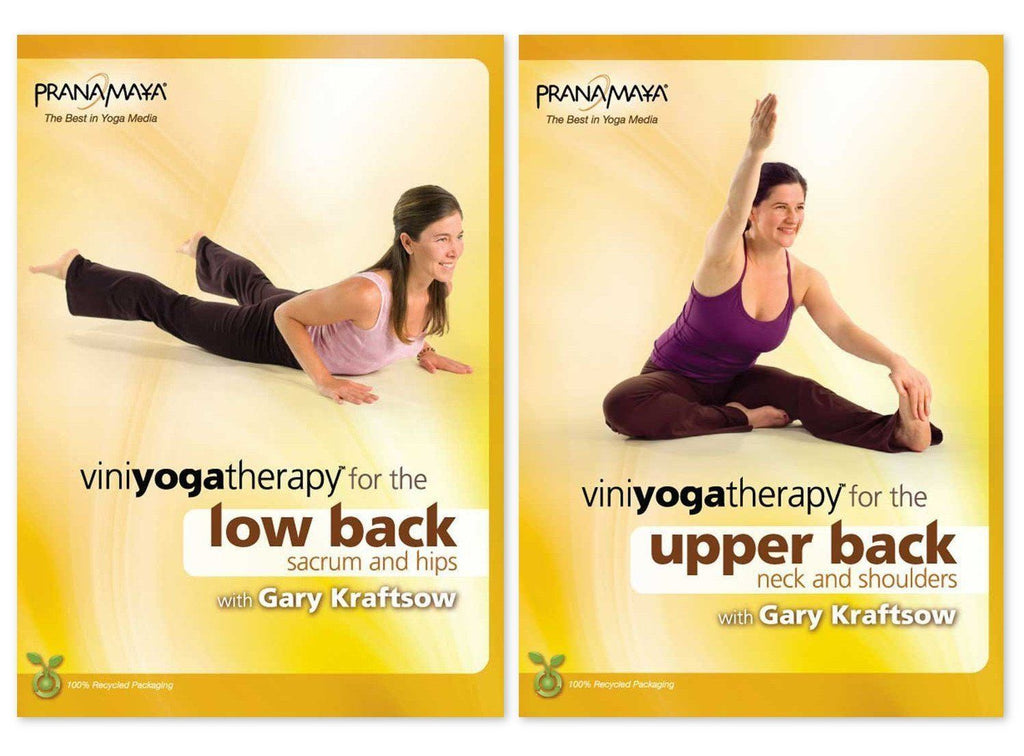 Viniyoga Therapy Complete Back Care 2-DVD Set - Collage Video