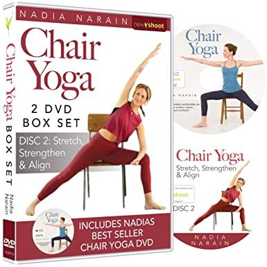 Chair Yoga 2 DVD Set - Nadia Narain - Collage Video