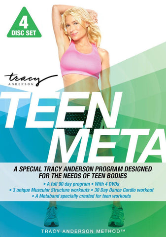 Tracy Anderson: Teen Meta (4 DVD Set)