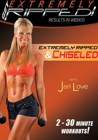 Jari Love's Extremely Ripped and Chiseled