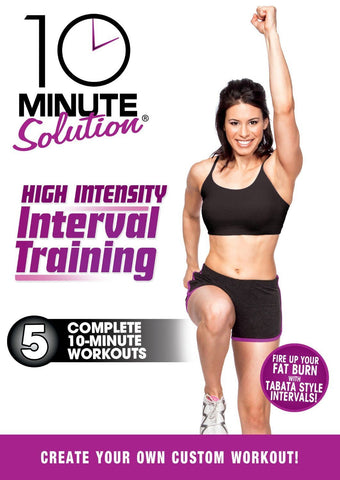 10 Min. Solution: High Intensity Interval Training