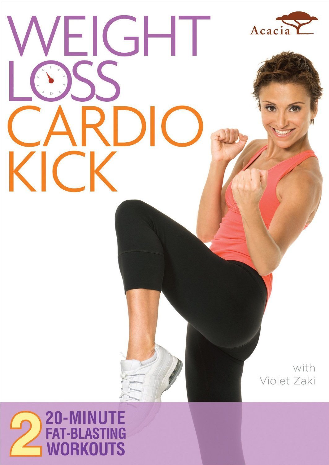 Weight Loss Cardio Kick with Violet Zaki Collage Video
