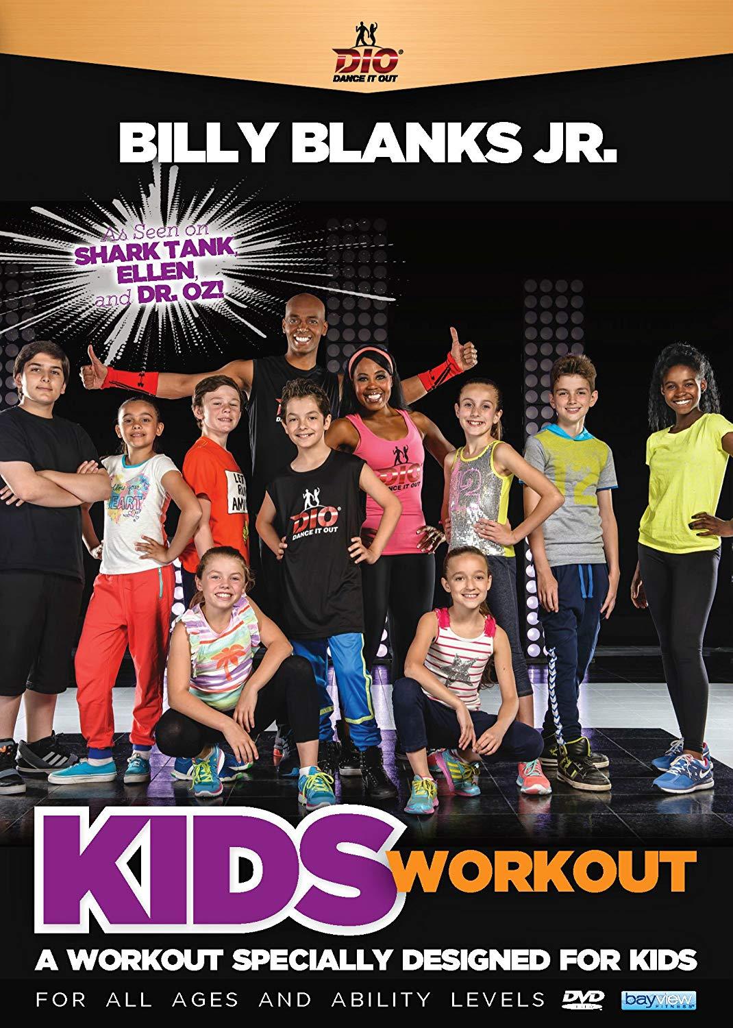 Billy Blanks Jr Dance It Out Kids Workout Collage Video