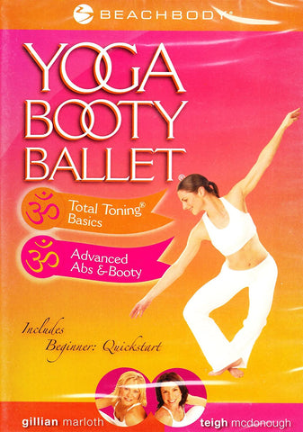 [USED - GOOD] Yoga Booty Ballet: Total Toning Basics / Advanced abs & booty