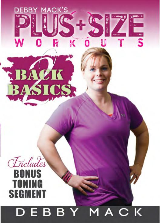 [USED - VERY GOOD] DEBBY MACK: PLUS SIZE WORKOUTS: BACK 2 BASICS - Collage Video