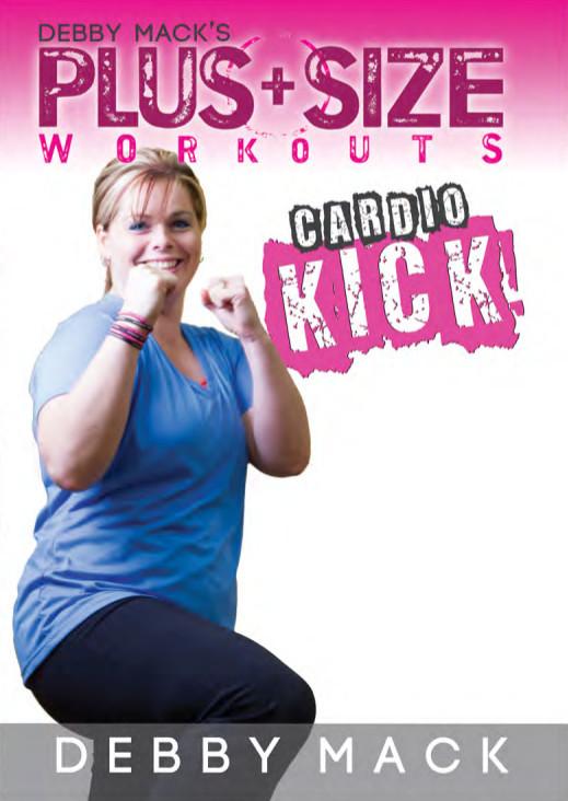 [USED - LIKE NEW] DEBBY MACK: PLUS SIZE WORKOUTS: CARDIO KICK - Collage Video