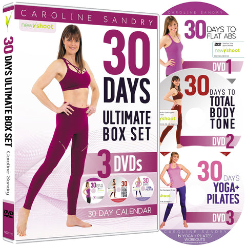 6 NEW Pilates workout DVD lot Stott Shape Mari Winsor for Dummies classical