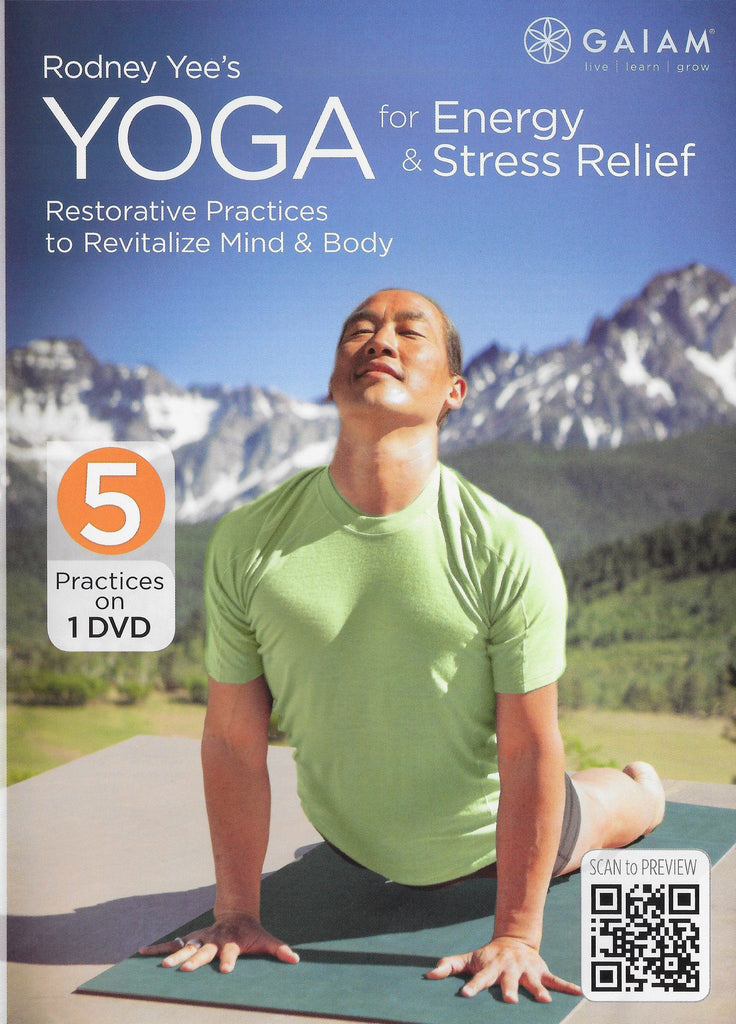 Rodney Yee's Yoga for Energy & Stress Relief - Collage Video