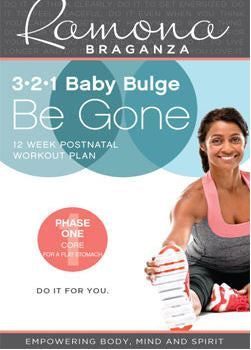 [USED - LIKE NEW] Ramona Braganza: 3•2•1 BABY BULGE BE GONE – PHASE 1 - Collage Video