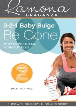 [USED - LIKE NEW] Ramona Braganza: 3•2•1 BABY BULGE BE GONE – PHASE 2