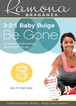 [USED - LIKE NEW] Ramona Braganza: 3•2•1 BABY BULGE BE GONE – PHASE 3