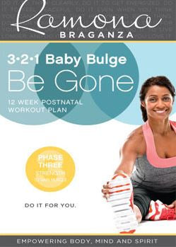 [USED - LIKE NEW] Ramona Braganza: 3•2•1 BABY BULGE BE GONE – PHASE 3