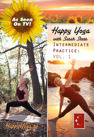 Happy Yoga with Sarah Starr: Intermediate Volume 1