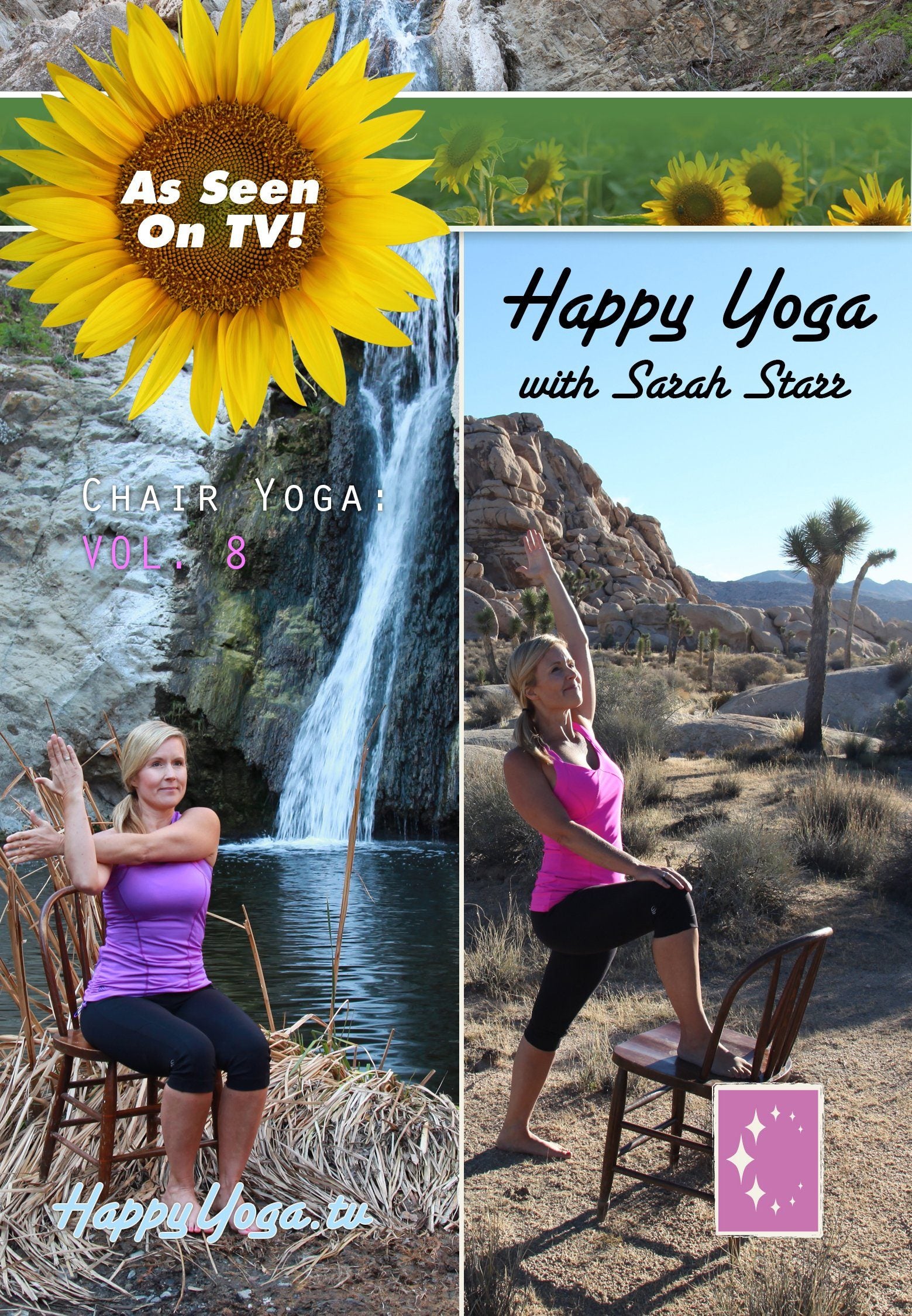 Happy Yoga with Sarah Starr Chair Yoga Volume 8