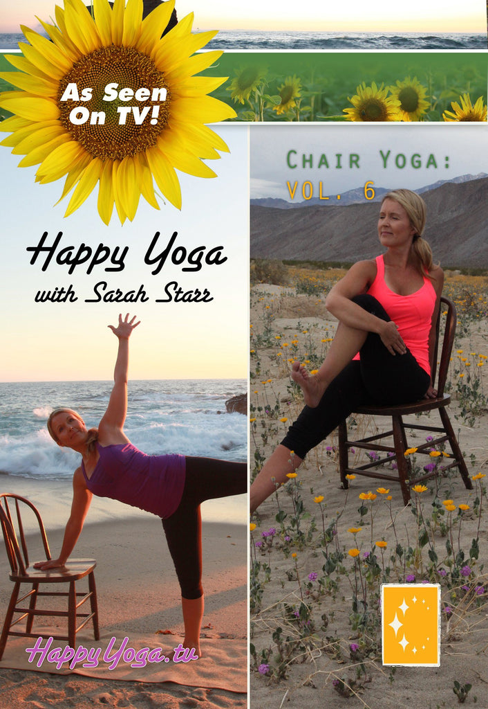 Happy Yoga with Sarah Starr: Chair Yoga Volume 6 - Collage Video