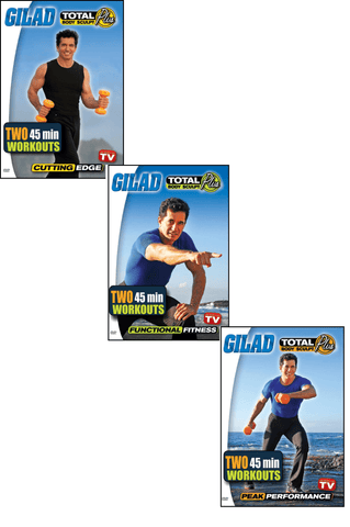 Gilad's Total Body Sculpt Plus TV Series Bundle