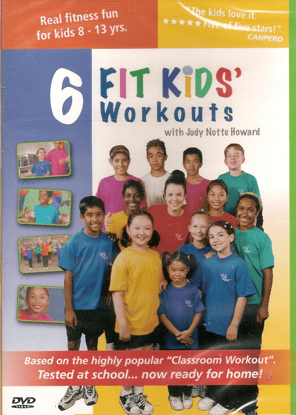 6 Kids Fitness Workouts Fit Kids - Collage Video