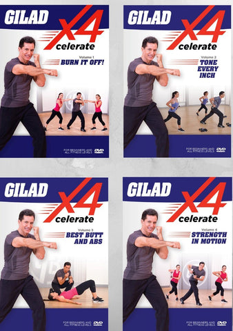 Gilad Xcelerate Bundle (Vol. 1 - 4)