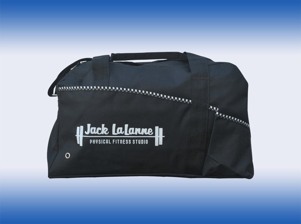 Jack LaLanne Gym Bag - Collage Video