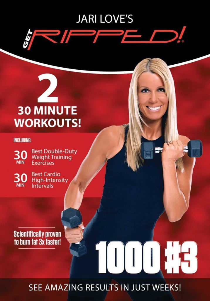 Jari Love Get Ripped 1000 #3 - Calorie Burn - Collage Video